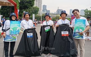 Ada Aksi Asri Operasi Semut di Jakarta Running Festival 2024 - JPNN.com