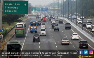 Jasa Marga Mencatat 1,7 Juta Kendaraan Tinggalkan Jabotabek, Meningkat 18,6 Persen - JPNN.com