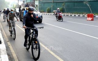 Rombongan Pesepeda Melintasi JLNT Casablanca Tak Ditilang Polisi, Oh Ternyata - JPNN.com