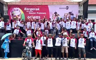 Peringati Hari Kesaktian Pancasila, KawanJuang GP Gelar Gowes Gembira di Purwakarta - JPNN.com