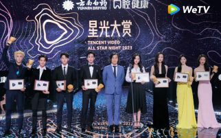 Xu Kai dan Zhao Lusi Raih Penghargaan Bergengsi di Tencent Video All Star Night 2023 - JPNN.com