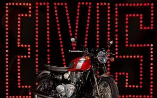 Triumph Bonneville T120 Elvis Presley, Penghormatan Kepada Raja Rock n Roll - JPNN.com