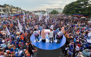 Puluhan Ribu Masyarakat Pekanbaru Penuhi Kampanye Akbar Agung-Markarius - JPNN.com