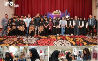 IFG Life Berbagi Dengan Anak Panti Asuhan, Belanja Baju Lebaran & Bukber - JPNN.com