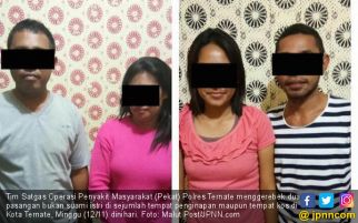LIHAT NIH! Pasangan Bukan Suami Istri Digiring ke Mapolres - JPNN.com