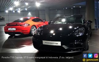  Porsche 718 Cayman Versi Buas Mengaspal di Indonesia - JPNN.com