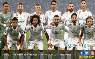 Lihat! Formasi di Foto Starting XI Real Madrid Kok Bisa Sama - JPNN.com