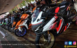 134 Modifikator Adu Gengsi di Honda Modif Contest Jakarta - JPNN.com