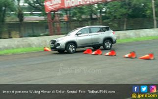 Impresi Pertama Wuling Almaz di Sirkuit Sentul : Fun To Drive - JPNN.com