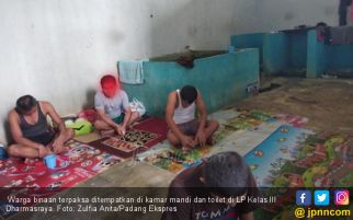 Penjara Sesak, Warga Binaan Ditempatkan di Kamar Mandi dan Toilet - JPNN.com