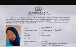 Gadis Cantik Serly Dilaporkan Hilang Sejak 2 Pekan Laly, Begini Ciri-cirinya - JPNN.com