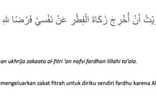 Niat Doa Zakat Fitrah Lengkap, Baik Untuk Diri Sendiri, Pasangan, Keluarga dan Anak - JPNN.com