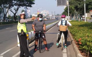 Pesepeda Masih Nekat Masuk Jalur Sudirman-Thamrin - JPNN.com