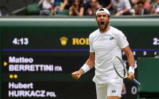 Wimbledon: Berrettini Ukir Sejarah Italia, Djokovic ke Final, Ada yang Menangis - JPNN.com