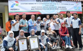 Pertamina Raih Rekor MURI Pemrakarsa Alat Bantu Disabilitas Terbanyak - JPNN.com