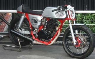 Honda GL 100 1980: Maskot Kopi Racer - JPNN.com