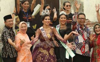 Kekaguman Miss Green Tourism Indonesia 2014 Atas Benteng Van den Bosch - JPNN.com