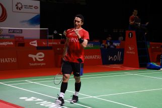 Hasil Indonesia Open 2021; Andres Antosen Cedera, Jojo ke Semifinal Tanpa Keringat, Ini Doanya - JPNN.com Bali