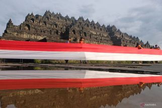 Inikah Bukti Keausan Candi Borobudur sehingga Jumlah Pengunjung Harus Dibatasi? - JPNN.com Jogja