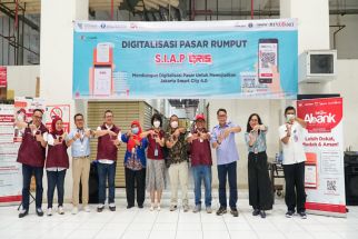 Bank DKI Sediakan Fasilitas Pembayaran Nontunai di Pasar Rumput - JPNN.com Jakarta