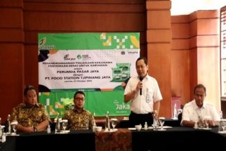 Kerja Sama Food Station dan Pasar Jaya Bikin Para Karyawan Senang - JPNN.com Jakarta