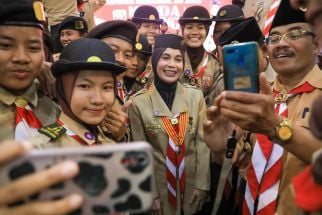 Kontingen Indonesia di Jambore Dunia Dipastikan Aman, Atikoh Ganjar: Terima Kasih PCI NU Korsel - JPNN.com Jateng