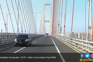 Ingat, Jembatan Suramadu Disekat Pada 6-17 Mei - JPNN.com Jatim