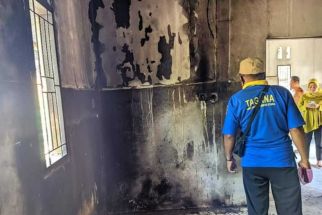 Rumah Tahan Gempa Warga Lombok Utara Terbakar, Polisi Duga Karena Ini - JPNN.com Bali