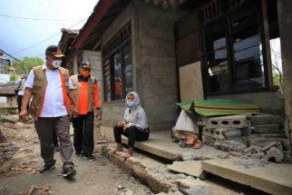Letjen Ganip Cek Lokasi Gempa Karangasem, BNPB Salurkan Bantuan ke Korban Bencana - JPNN.com Bali