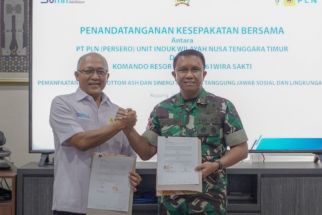 Asik! PLN NTT-Korem 161 Wira Sakti Kelola PLTU Bolok untuk Bedah Rumah TNI - JPNN.com Bali