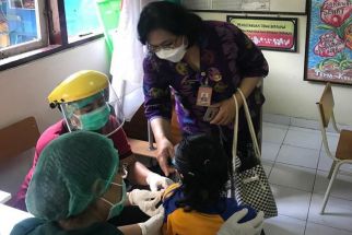 Vaksinasi Anak Usia 6-11 Tahun Dosis Pertama  di Kota Denpasar Lampaui Target - JPNN.com Bali