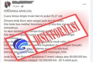 BMKG Turun Tangan Redam Informasi Hoaks Fenomena Aphelion, Begini Penjelasannya - JPNN.com Bali