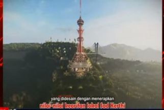 Mengulik Turyapada Kerthi Bali: Setara Tokyo Tower, Didesain Tahan Gempa  - JPNN.com Bali