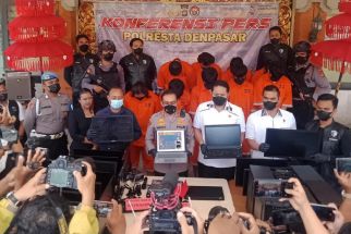 Tersangka Judi Online di Kuta Bergaji Gede, AS Asal Lamongan Jadi Otak Sindikat - JPNN.com Bali