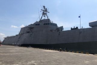 Kapal Perang AS USS Charleston Sandar di Benoa Bali, Misinya Tidak Main-main - JPNN.com Bali