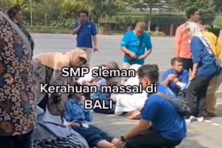Viral, Pelajar SMP dari Sleman Kesurupan Massal di Bali, Bupati Kustini Turun Tangan - JPNN.com Bali