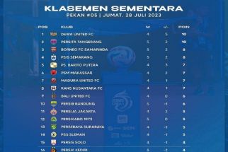 Klasemen Liga 1 2023 Setelah Persib Bungkam Persik: Laju 3 Tim Raksasa Tertahan - JPNN.com Bali