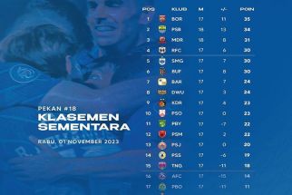 Klasemen Liga 1 2023 Setelah Persib Bungkam Madura United: Papan Atas Bergejolak - JPNN.com Bali