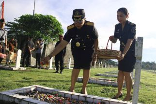 Hari Bhakti Pemasyarakatan ke-60, Kemenkumham Bali Tabur Bunga Kenang Jasa Pahlawan - JPNN.com Bali