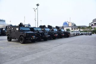 Rantis Lapis Baja & Motor Kawal Listrik TNI Bergerak ke Bali Kawal WWF ke-10 - JPNN.com Bali