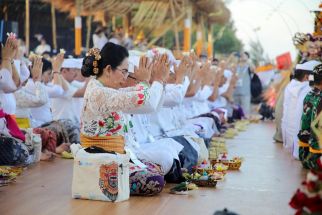 Ritual Melukat dengan Tarian Sakral Mengawali KTT WWF ke-10 di Bali - JPNN.com Bali