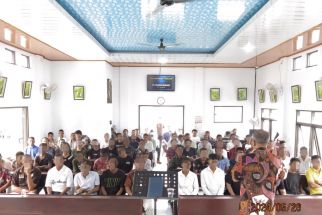 Lapas Kelas IIA Kerobokan Rutin Gelar Ibadah Minggu, Ini Pesan Kalapas dan Kepala Kanwil - JPNN.com Bali