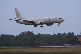 Pesawat Intai P-8A Poseidon Australia & B-737 TNI AU Deteksi Musuh di Perairan Bali - JPNN.com Bali