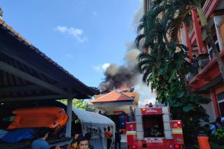 Kantor BPBD Bali Terbakar, Bertepatan dengan Jadwal Simulasi, Ini Kata Rentin - JPNN.com Bali