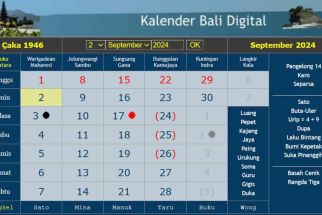 Kalender Bali Senin 9 September 2024: Baik Memasang Sesirep & Menghilangkan Penyakit - JPNN.com Bali