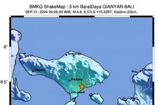 BMKG Denpasar: Gempa Gianyar Dipicu Aktivitas Sesar Aktif di Darat - JPNN.com Bali