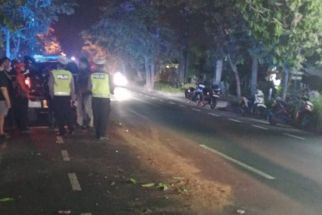 Pengendara Motor Misterius Tewas Tabrakan di Denpasar, Darah Berceceran - JPNN.com Bali