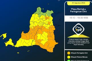 Cuaca di Banten Malam Ini, yang Mau Bepergian Siap-Siap - JPNN.com Banten