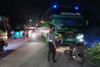 Kecelakaan Maut: Motor Vs Bus, Satu Orang Tewas - JPNN.com Banten