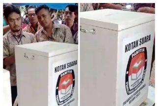 Geger Kotak Suara Pilkades di Tangerang Keluar Asap, Mistis? - JPNN.com Banten